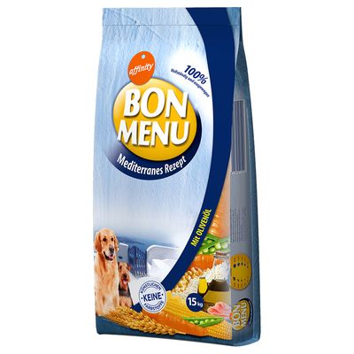 Affinity Bon Menu Adult Recette méditerranéenne pour chien 2 x 15 kg