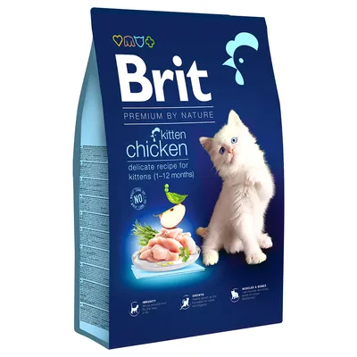 Brit Premium by Nature Cat Kitten poulet pour chaton - 2 x 8 kg