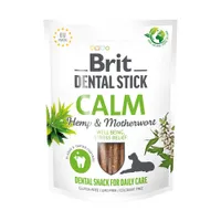 Brit Dental Stick Calm Cânepă și talpa gâștei - 251 g (7 bucăți)