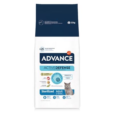 Advance Cat Sterilized Truthahn 15 kg