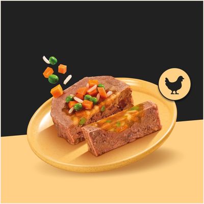 Mégapack Cesar 14 x 150 g pour chien - volaille, légumes, riz