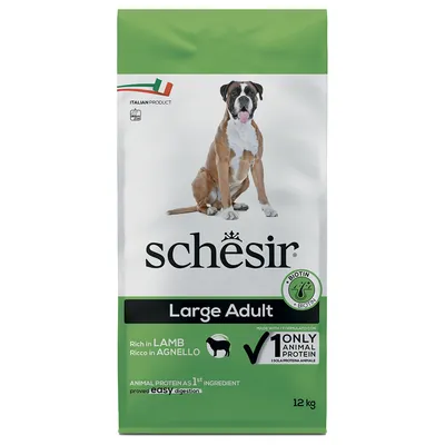 Schesir Dog Large Adult met Lam Hondenvoer - 12 kg