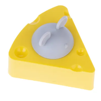 TIAKI Katzenspielzeug Katzenminze-Käse - 6,5 x 6,3 x 4,6 cm