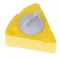 Gioco per gatti TIAKI Formaggio con erba gatta L 6,5 x P 6,3 x H 4,6 cm
