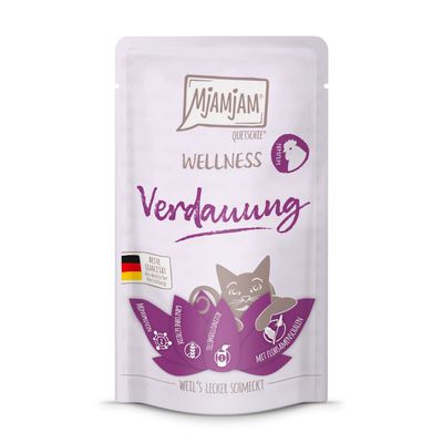 MjAMjAM Wellness 12 x 125 g Kattenvoer Spijsvertering - Kip
