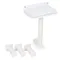 Modern Living Kit de démarrage pour chat San Francisco set de 4 pièces, blanc