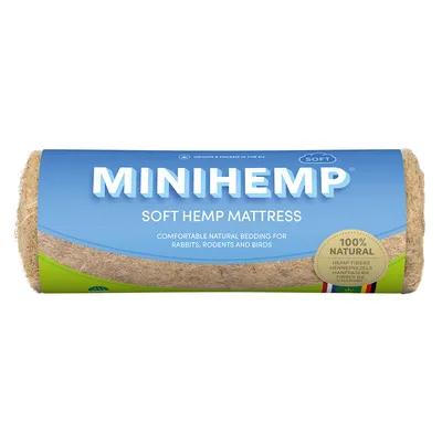 MiniHemp Soft матрас из конопли - 2 упаковки по 40 x 100 см