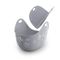 Litter Genie® Katzenklo - Litter Box Set: Katzentoilette grau + Litter Box Matte