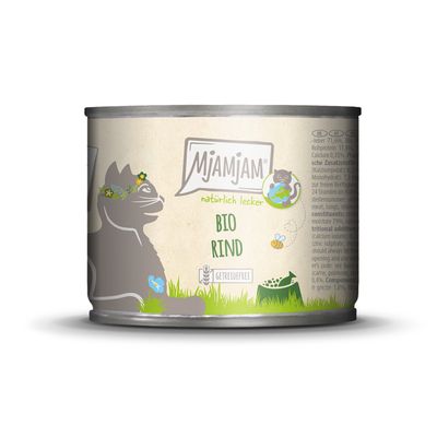 MjAMjAM Naturalnie Pyszne 6 x 200 g Bio wołowina