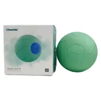 Cheerble Elektronisches Hundespielzeug Wicked Ball, grün - Ø 7,7 cm