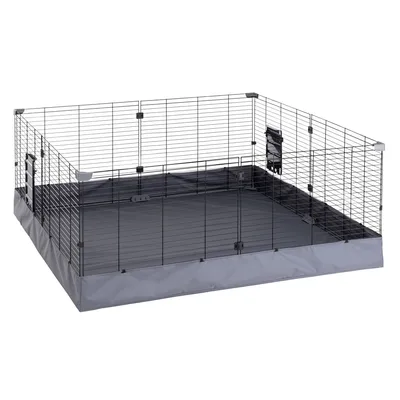 Ferplast smådjurshage Hub 04 - L 140,5 x B 140,5 x H 59,5 cm