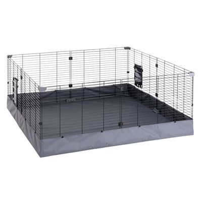 Ferplast Kleintierkäfig Hub 04 L 140,5 x B 140,5 x H 59,5 cm