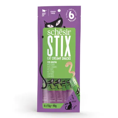 Schesir Stix Creamy Snacks 90 g - Pato