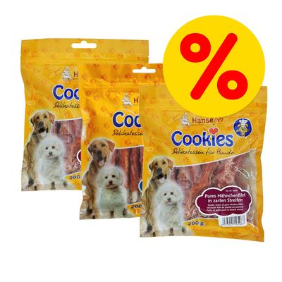 Blandat sparpack: Cookie’s delikatess, Kyckling 3 olika sorter (1,2 kg)