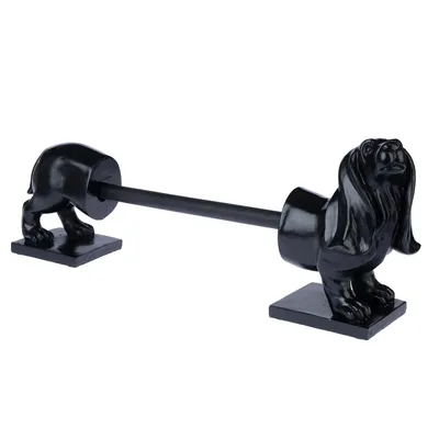 TIAKI Porte-rouleau de cuisine "Chien" - L 50 x l 9 x H 19,5 cm
