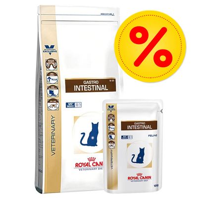 Royal Canin Veterinary - Gemengd pakket Kattenvoer Renal Special Feline (4 kg + 12 x 85 g)