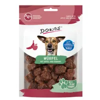 Dokas Würfel mit Apfel & Banane - Sparpaket: 4 x 105 g