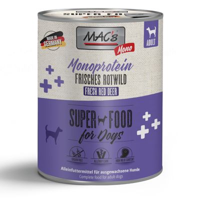 MAC's Mono Sensitive 6 x 800 g Rotwild