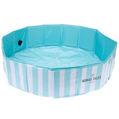 Nomad Tales Bloom stribet hundepool Ø 80 x H 20 cm