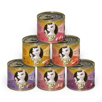 Sparpaket KITTY Cat Adult Pate 24 x 200 g - Mixpaket III (6 Sorten)