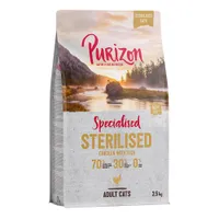 Purizon Adult Sterilised poulet, poisson - sans céréales pour chat - 2,5 kg