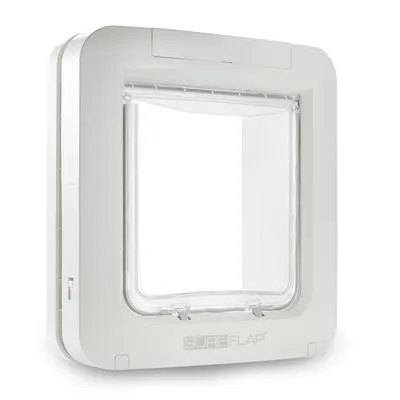 SureFlap Microchip Huisdierluik XXL Accessoires: witte montage-adapter (ZONDER kattenluik)