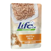 Life Cat Natural Adult, 6 x 70 g - Filety z kurczaka