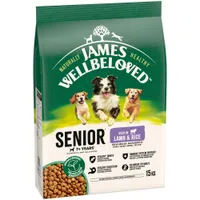 James Wellbeloved Senior Dog Hypoallergenic Lamb & Rice - 15kg