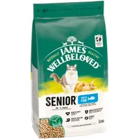James Wellbeloved Senior 7+ Cat Hypoallergenic- Fish - 1.5kg