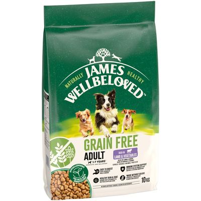 Key ingredients and benefits: dried lamb protein, linseed, yucca, peas, chicory extract, potatoes. Highlights include protein, Omega 3, natural deodoriser, prebiotics, digestible carbohydrates.