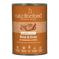 catz finefood 24 x 400 g - Manzo & Anatra