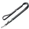 Laisse HUNTER Divo & Maldon, gris pour chien longueur 200 cm, largeur 25 mm