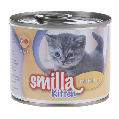 Lot Smilla Kitten 24 x 200 g pour chaton - lot mixte