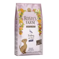 Rosie's Farm Single Meat Light, indyk z ryżem - 12 kg