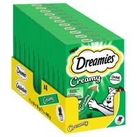 Dreamies kremni prigrizek - Varčno pakiranje mačja meta (44 x 10 g)