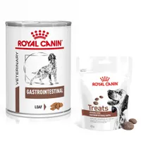 Royal Canin Vet Canine Gastrointestinal + GastroIntestinal Snacks ¡gratis! - Gastrointestinal Mousse (12 x 400 g) + Gastrointestinal Snacks (230 g)