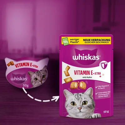 Whiskas Vitamin E-Xtra - 50 г