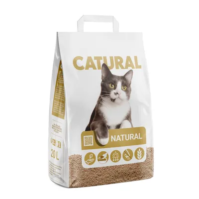 Litière Natural pour chat - 20 l Litière Natural pour chat - 20 l