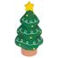 TIAKI hondenspeelgoed latex kerstboom Ø 9 x L 18 cm