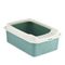Rotho MyPet Schalentoilette Eco Bonnie, M Mistelzweig grün / weiß