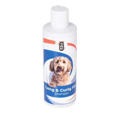 TIAKI hundschampo för lång och lockig päls - 250 ml
