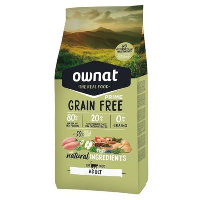 Ownat Cat Grain Free Prime Pollo 3 kg