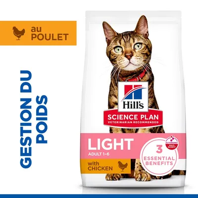 Hill's Science Plan Adult Light poulet  - 3 kg