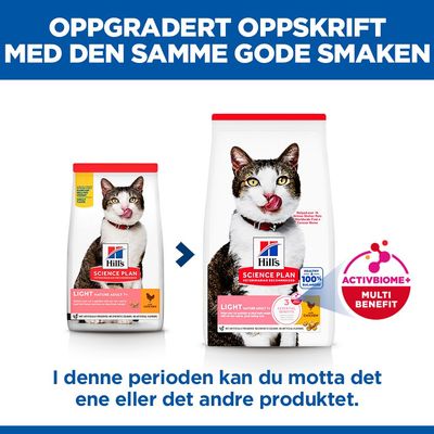 Hill's Science Plan Light Mature Adult 7+ Kylling