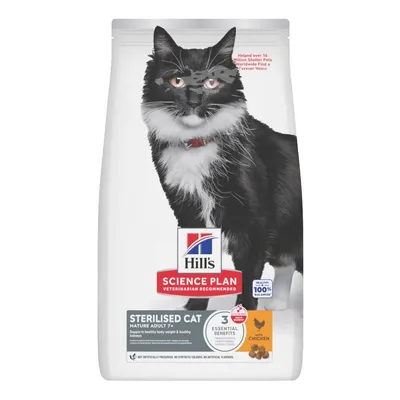 Hill's Science Plan Sterilised Cat Mature Adult 7+ frango