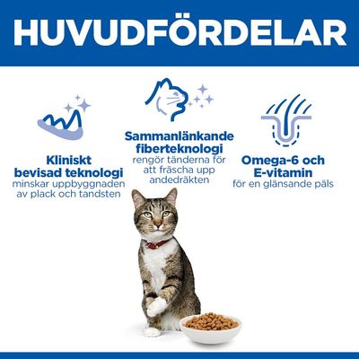 Hill's Science Plan Oral Care Adult 1+ Chicken - Ekonomipack: 2 x 7 kg