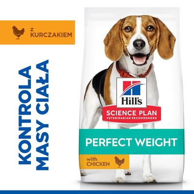 Hill's Science Plan Adult 1+ Perfect Weight Medium, kurczak