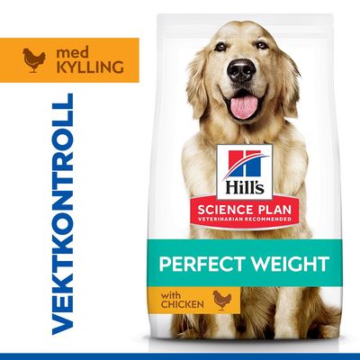 Hill's Science Plan Perfect Weight Adult 1+ Large med kylling