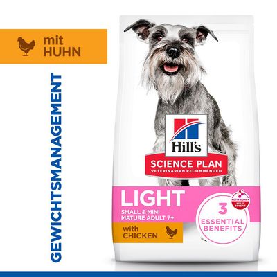 Hill's Science Plan Mature Adult 7+ Small & Mini Light mit Huhn