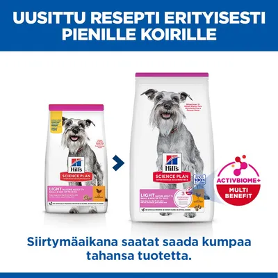 Hill's Science Plan Mature Adult 7+ Small & Mini Light kana - 2,5 kg